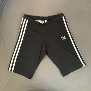 3 Stripe Adidas Biker Short
